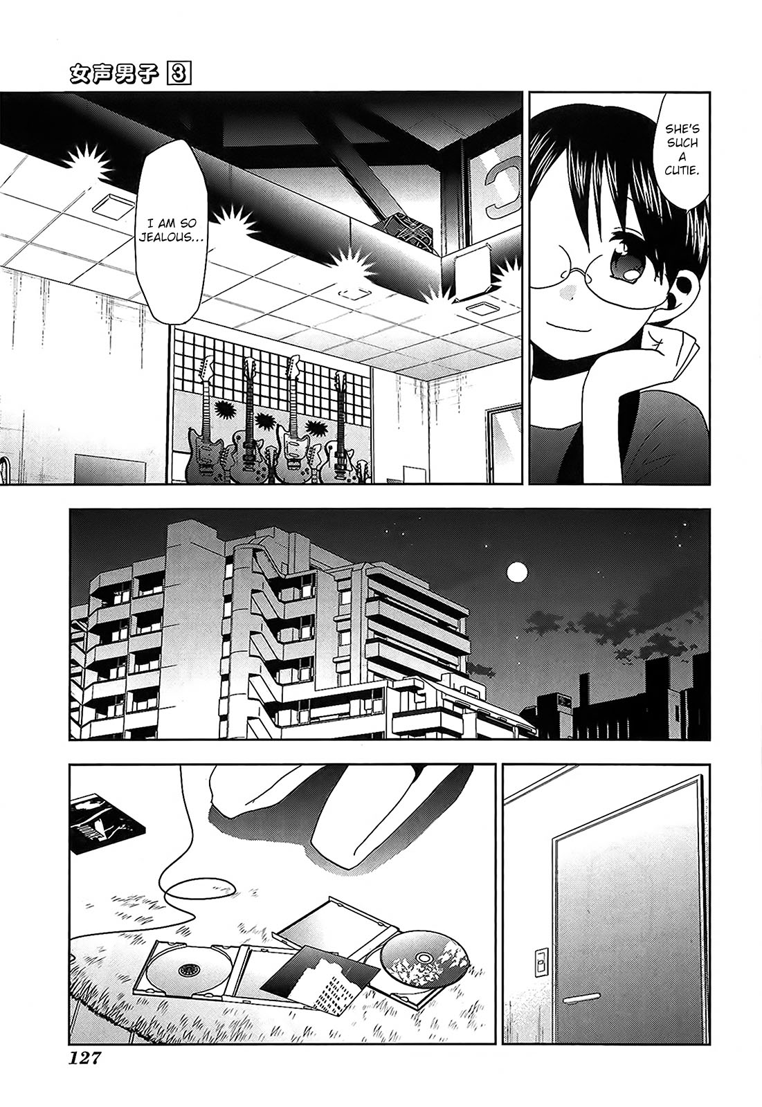 Josei Danshi Chapter 17 page 21 - Chapter 17: No Playing The Guitar!!