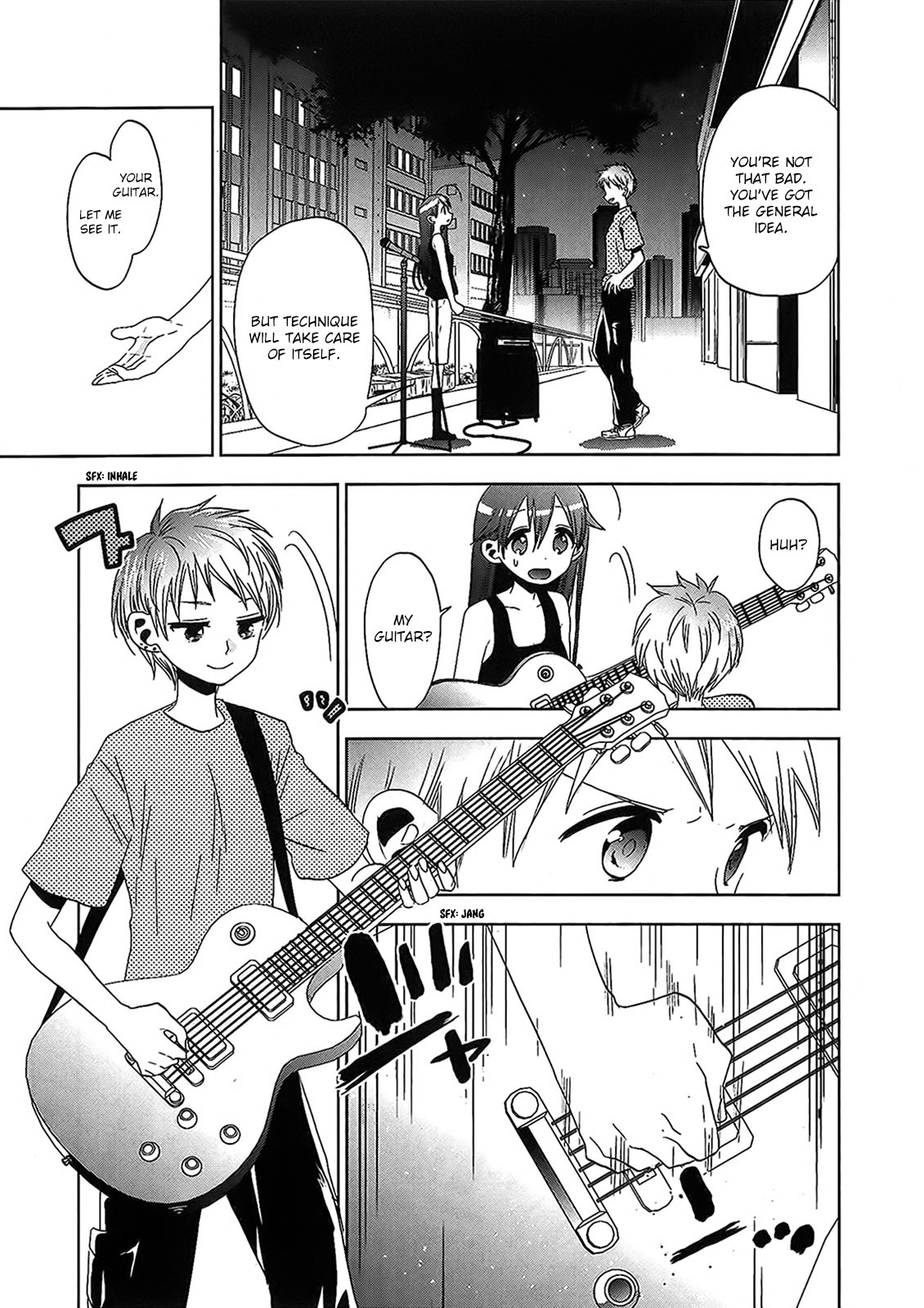 Josei Danshi Chapter 17 page 3 - Chapter 17: No Playing The Guitar!!