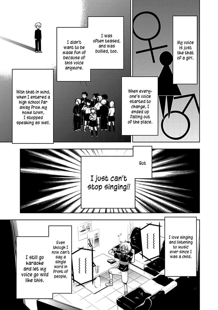 Josei Danshi Chapter 2 page 6 - Chapter 2: I Won’t Let Them Hear Me Sing!