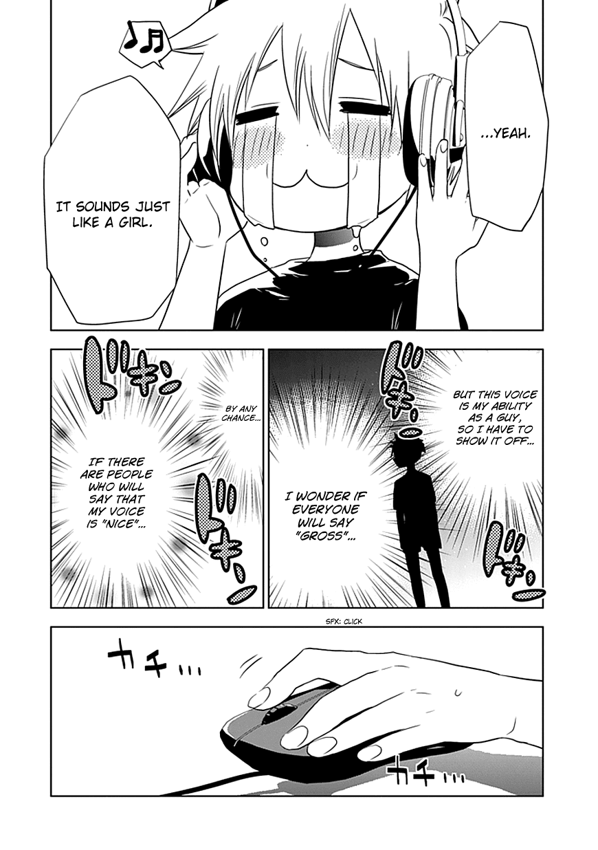Josei Danshi Chapter 2 page 9 - Chapter 2: I Won’t Let Them Hear Me Sing!