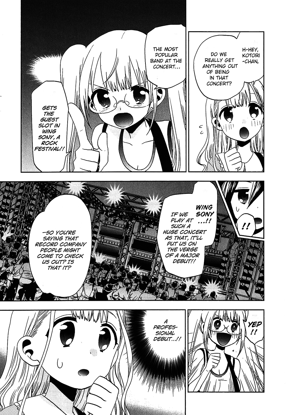 Josei Danshi Chapter 21 page 13 - Chapter 21: I Can’t Wait to Make Music!!