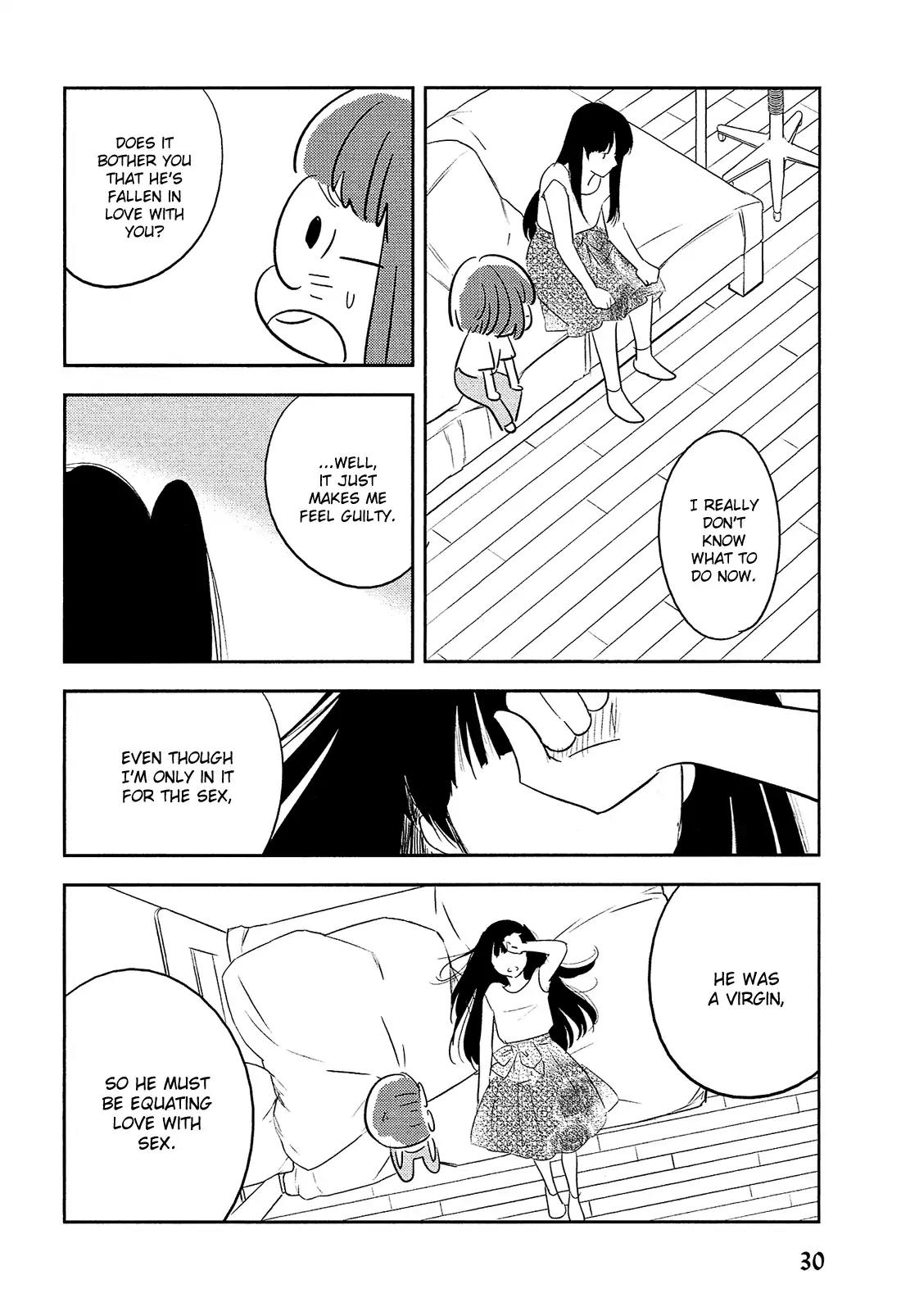 Joshi BL Chapter 4 page 18 - Chapter 4: Kami no Doutokuron Teki Shoumei