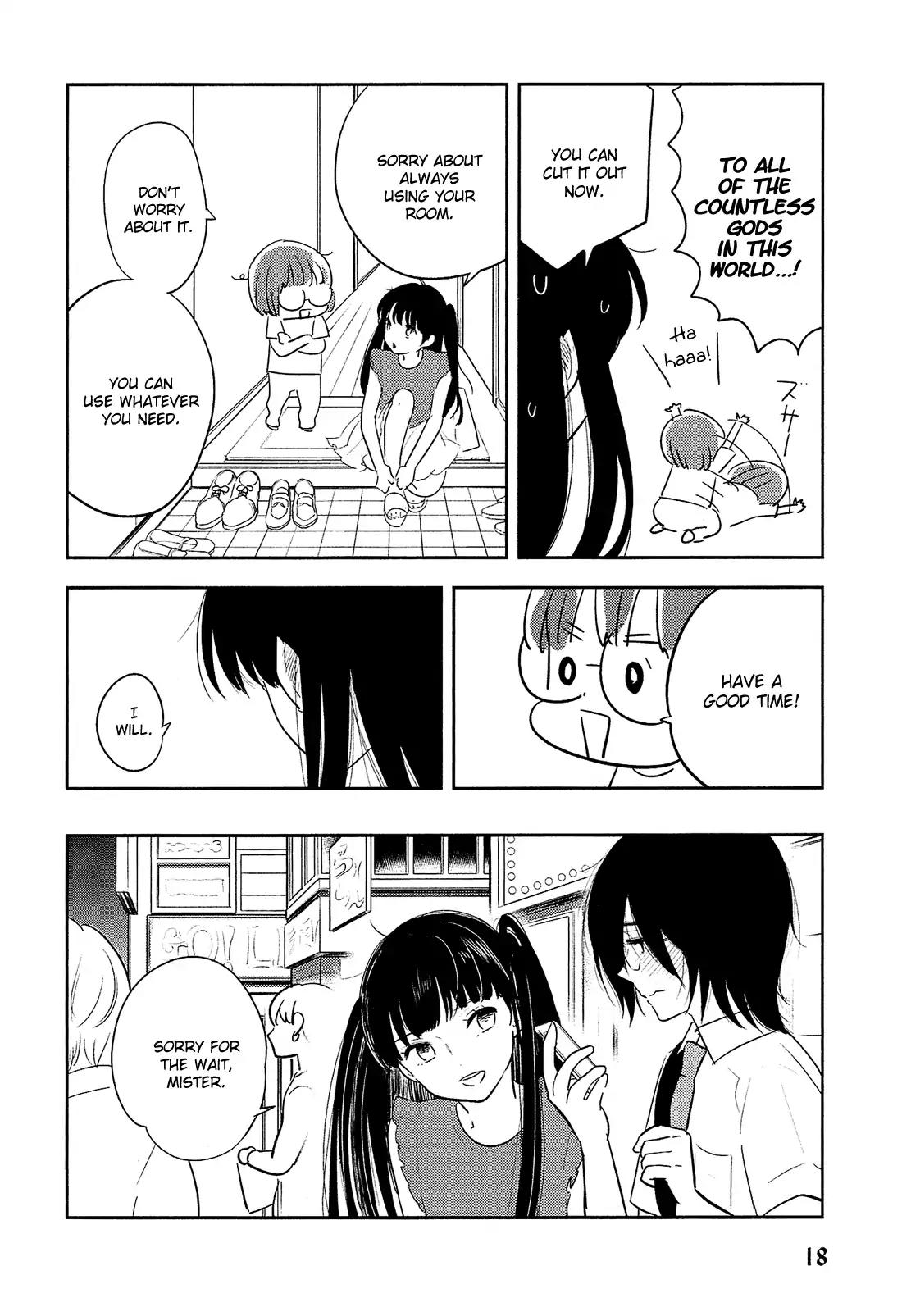 Joshi BL Chapter 4 page 6 - Chapter 4: Kami no Doutokuron Teki Shoumei