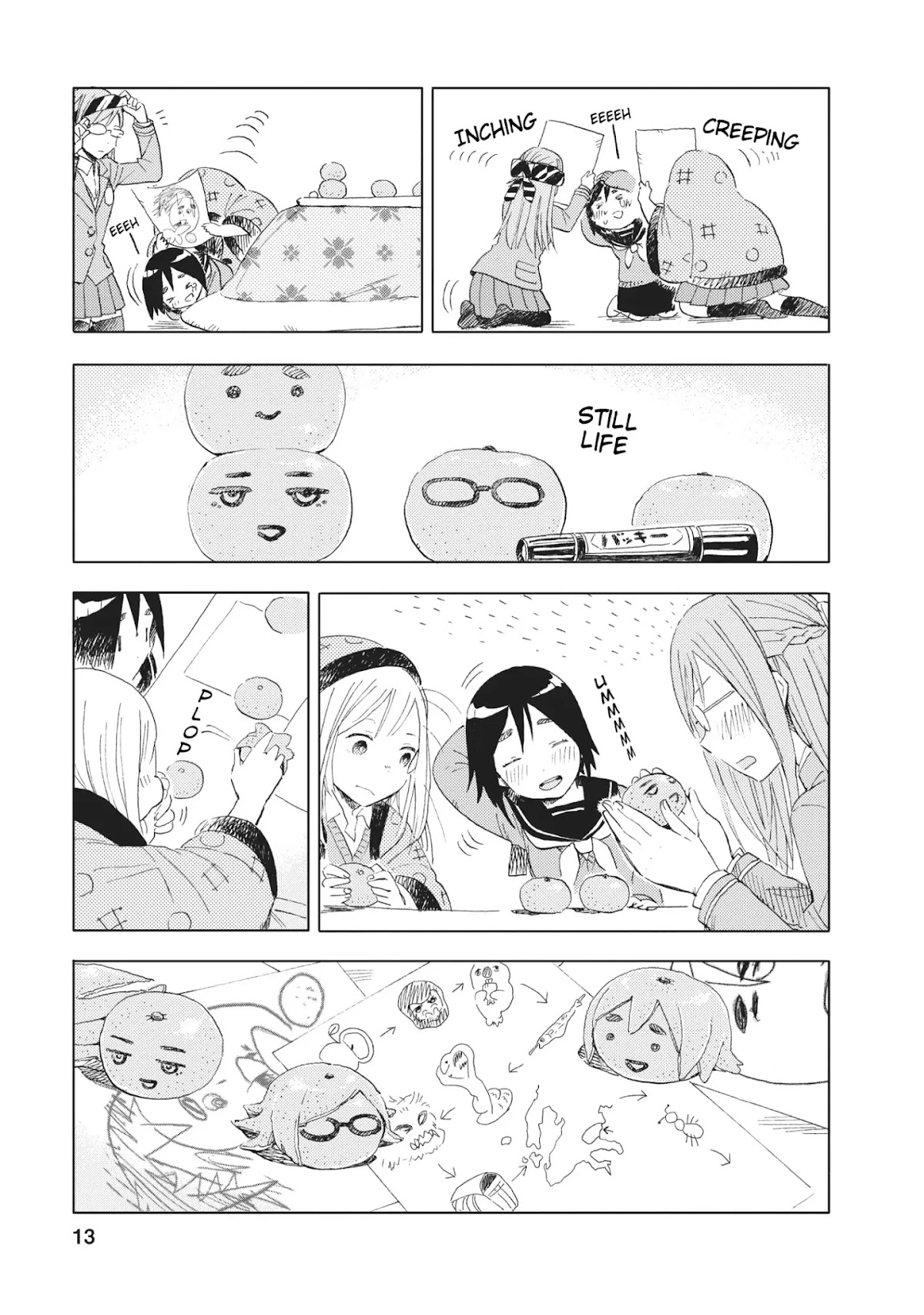 Joshi Kausei Chapter 10 page 13 - Chapter 10: The High School Girl and the Kotatsu