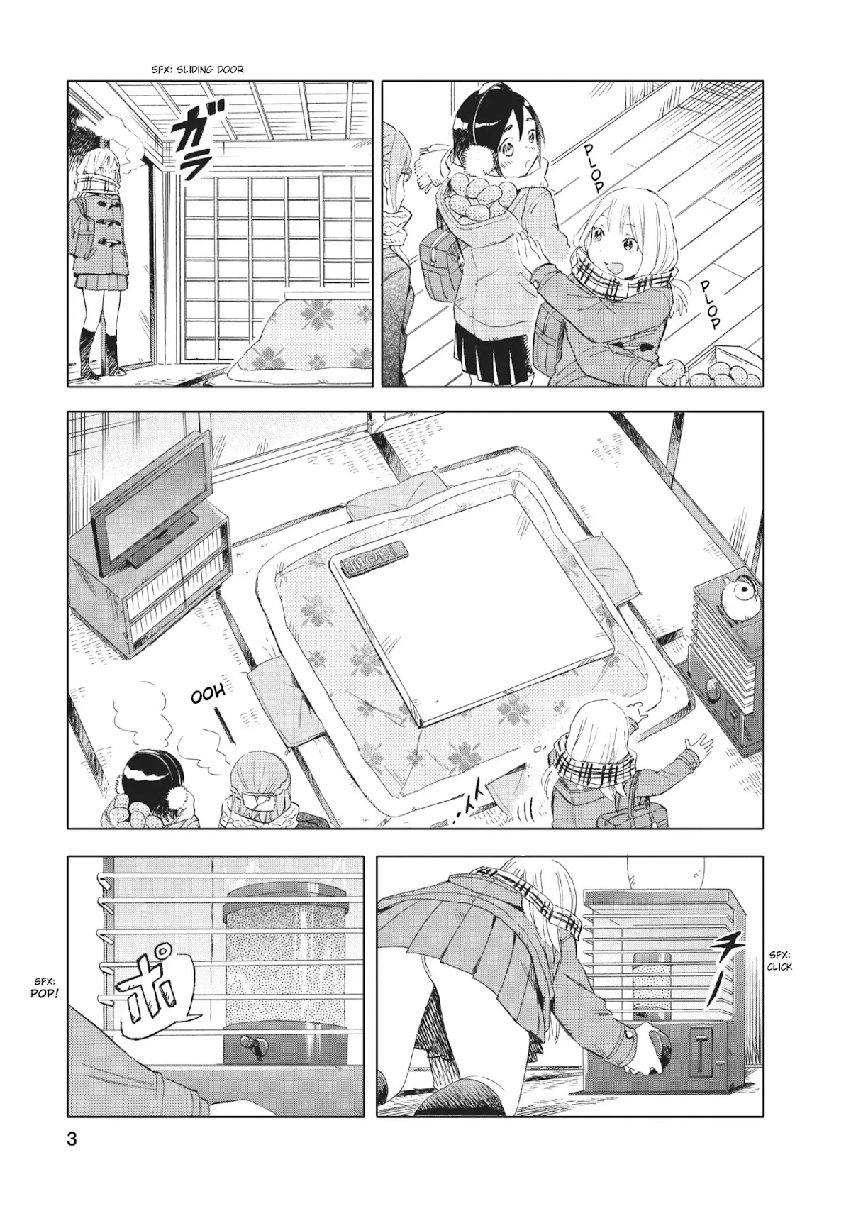 Joshi Kausei Chapter 10 page 3 - Chapter 10: The High School Girl and the Kotatsu
