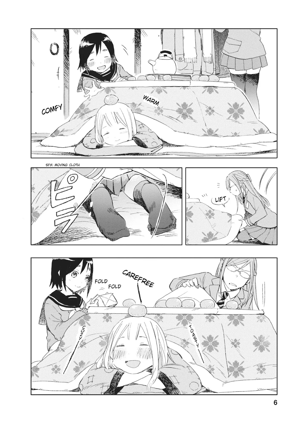 Joshi Kausei Chapter 10 page 6 - Chapter 10: The High School Girl and the Kotatsu