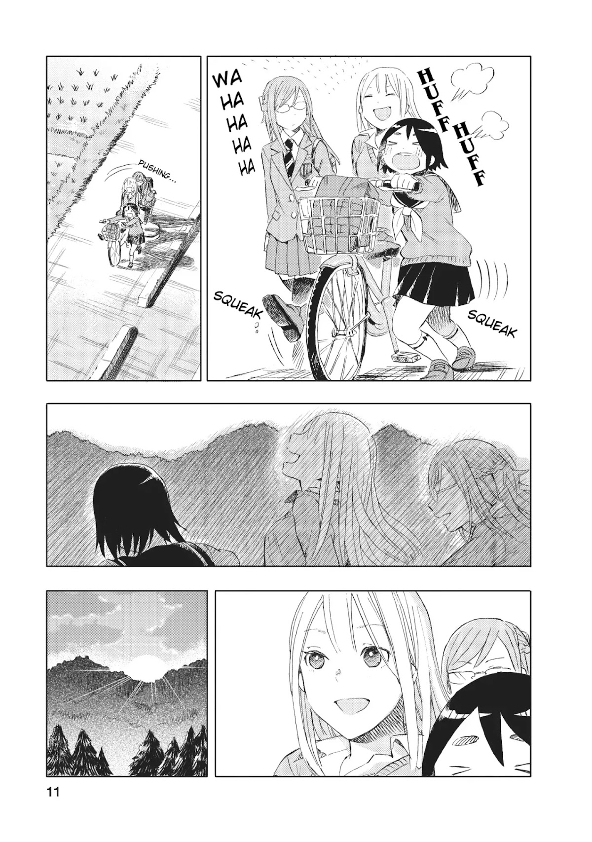 Joshi Kausei Chapter 11 page 11 - Chapter 11: The High School Girl and the Way Home