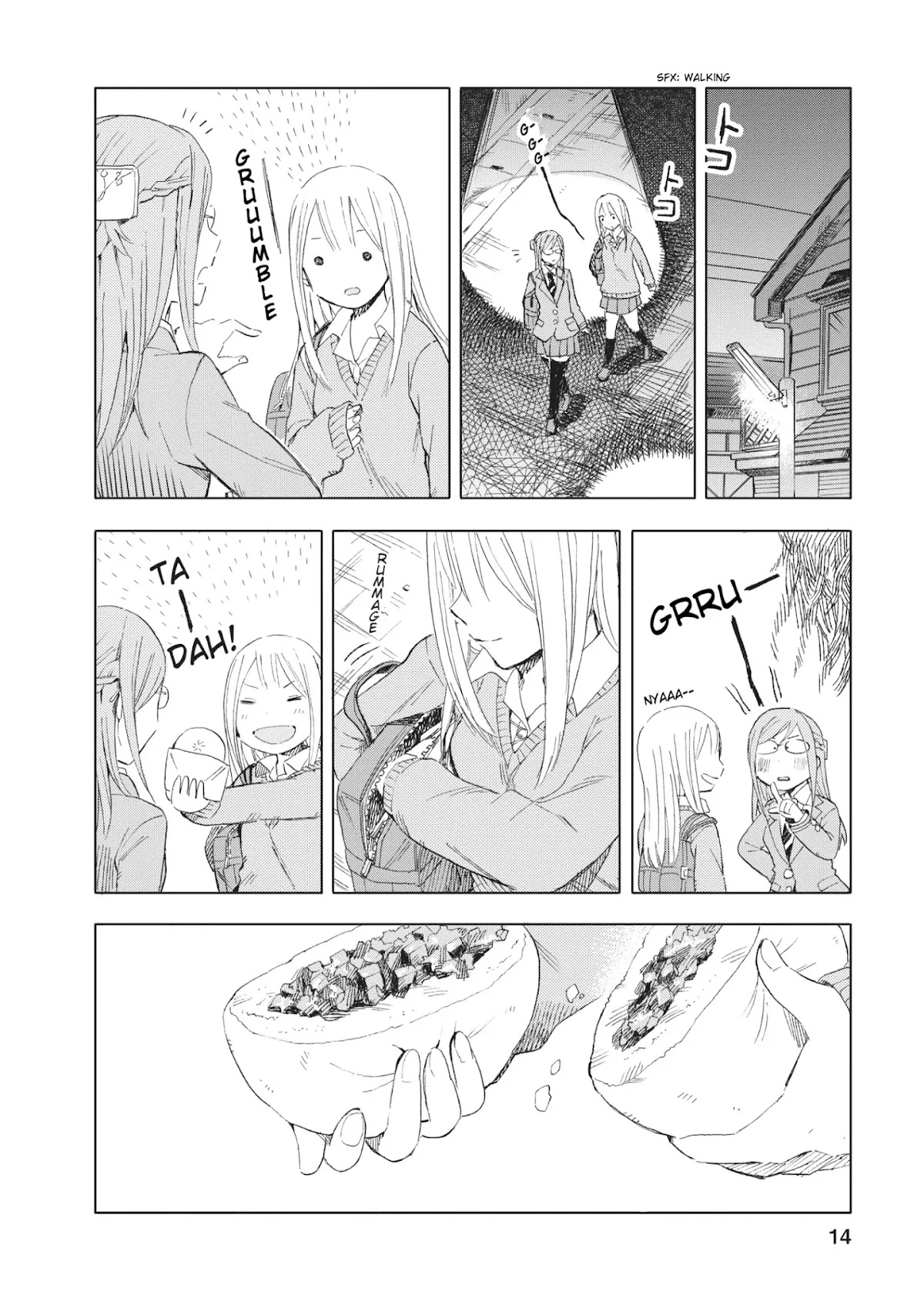 Joshi Kausei Chapter 11 page 14 - Chapter 11: The High School Girl and the Way Home