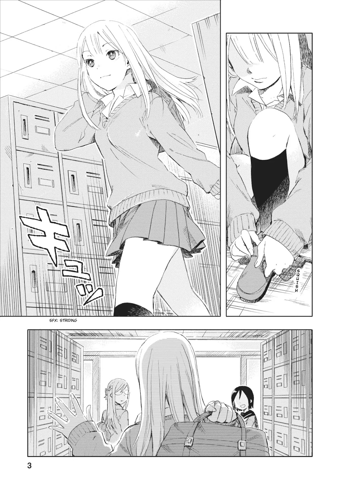 Joshi Kausei Chapter 11 page 3 - Chapter 11: The High School Girl and the Way Home