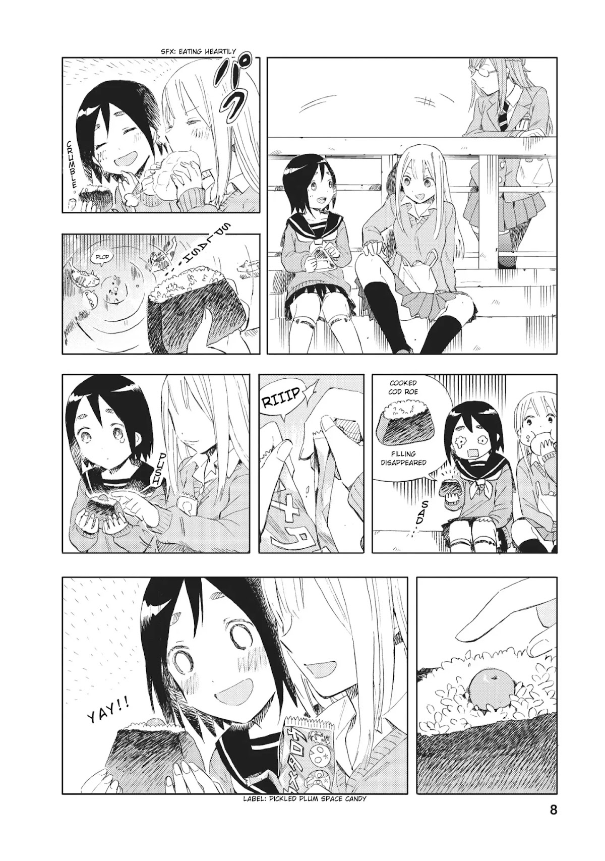 Joshi Kausei Chapter 11 page 8 - Chapter 11: The High School Girl and the Way Home
