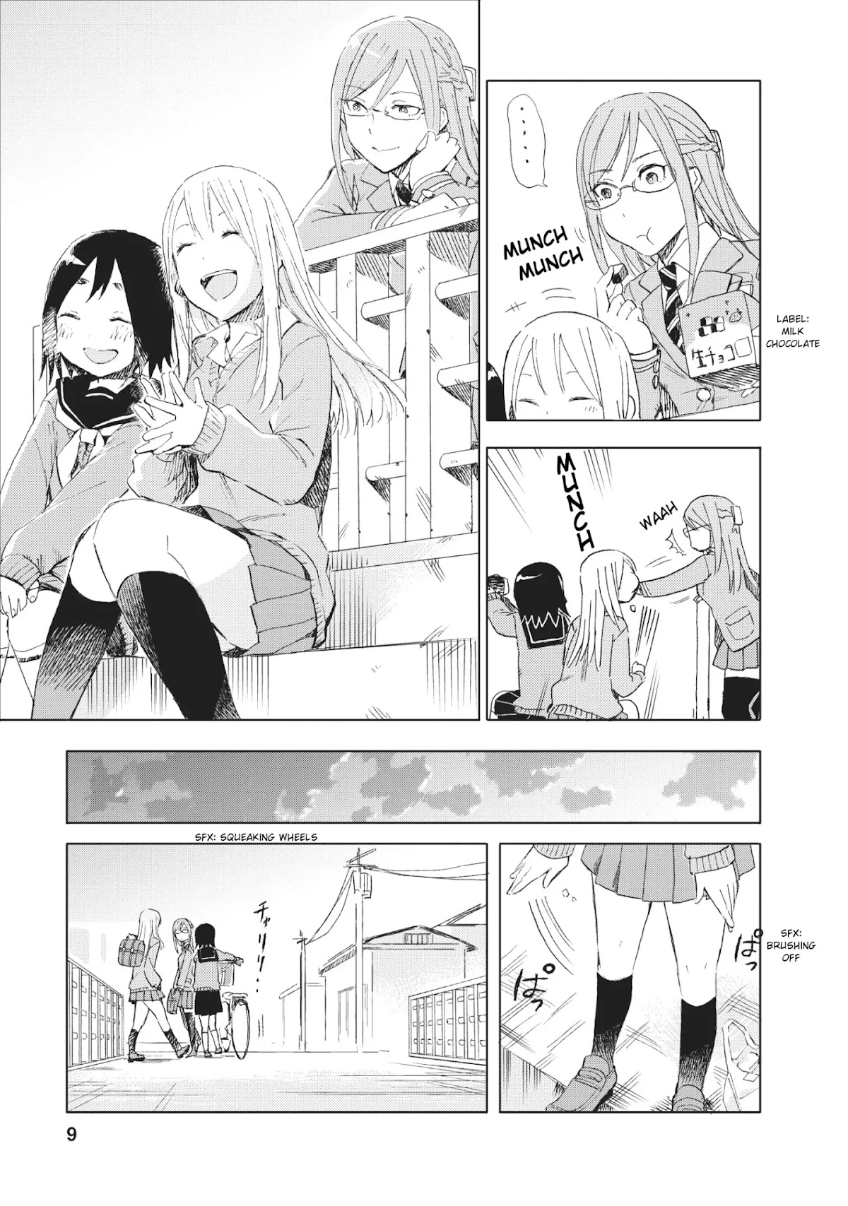 Joshi Kausei Chapter 11 page 9 - Chapter 11: The High School Girl and the Way Home