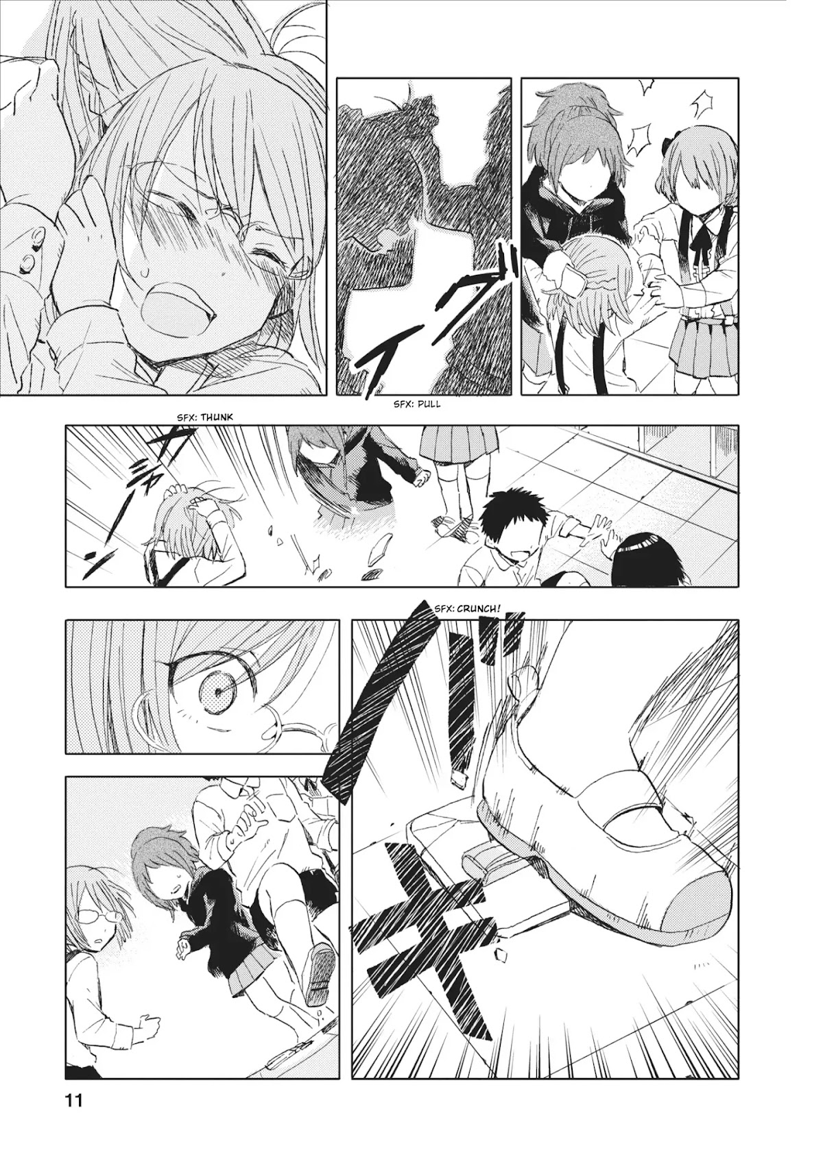 Joshi Kausei Chapter 12 page 11 - Chapter 12: The High School Girl and the Barrette