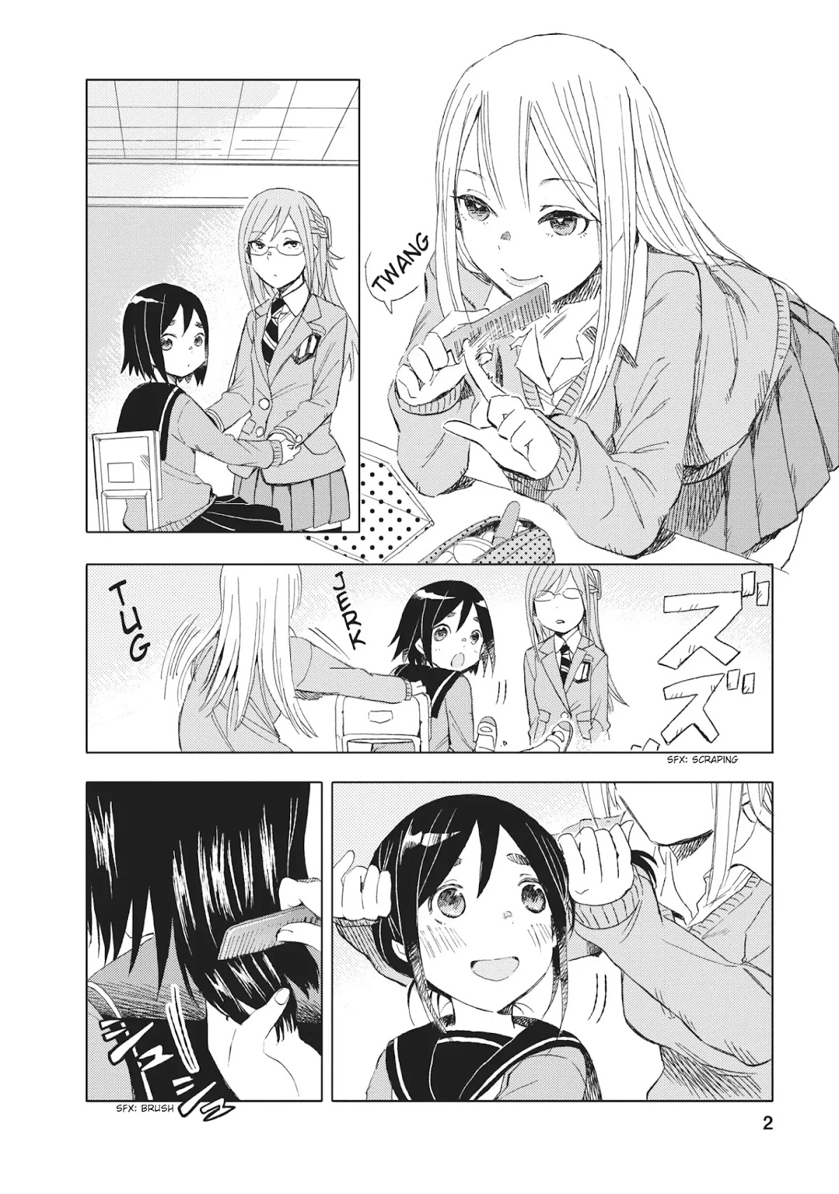 Joshi Kausei Chapter 12 page 2 - Chapter 12: The High School Girl and the Barrette