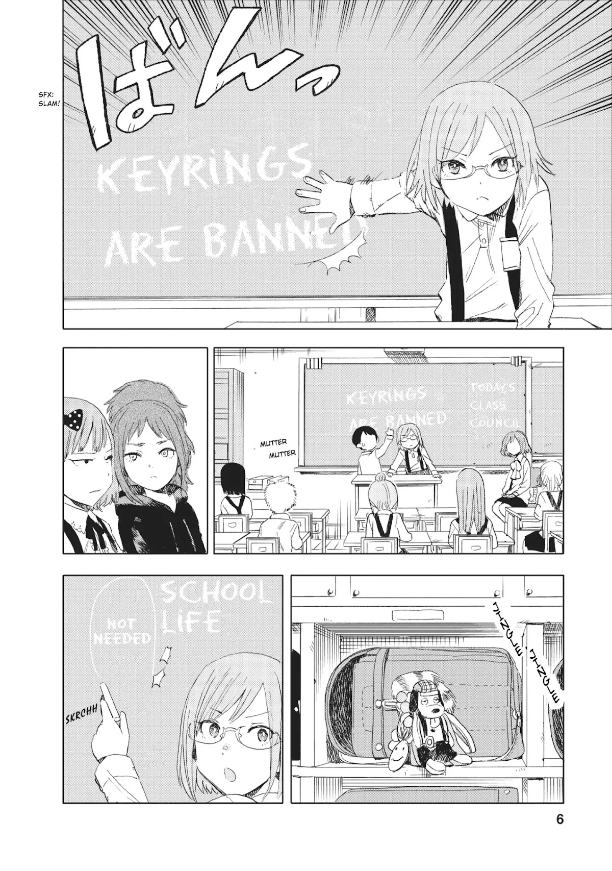 Joshi Kausei Chapter 12 page 6 - Chapter 12: The High School Girl and the Barrette
