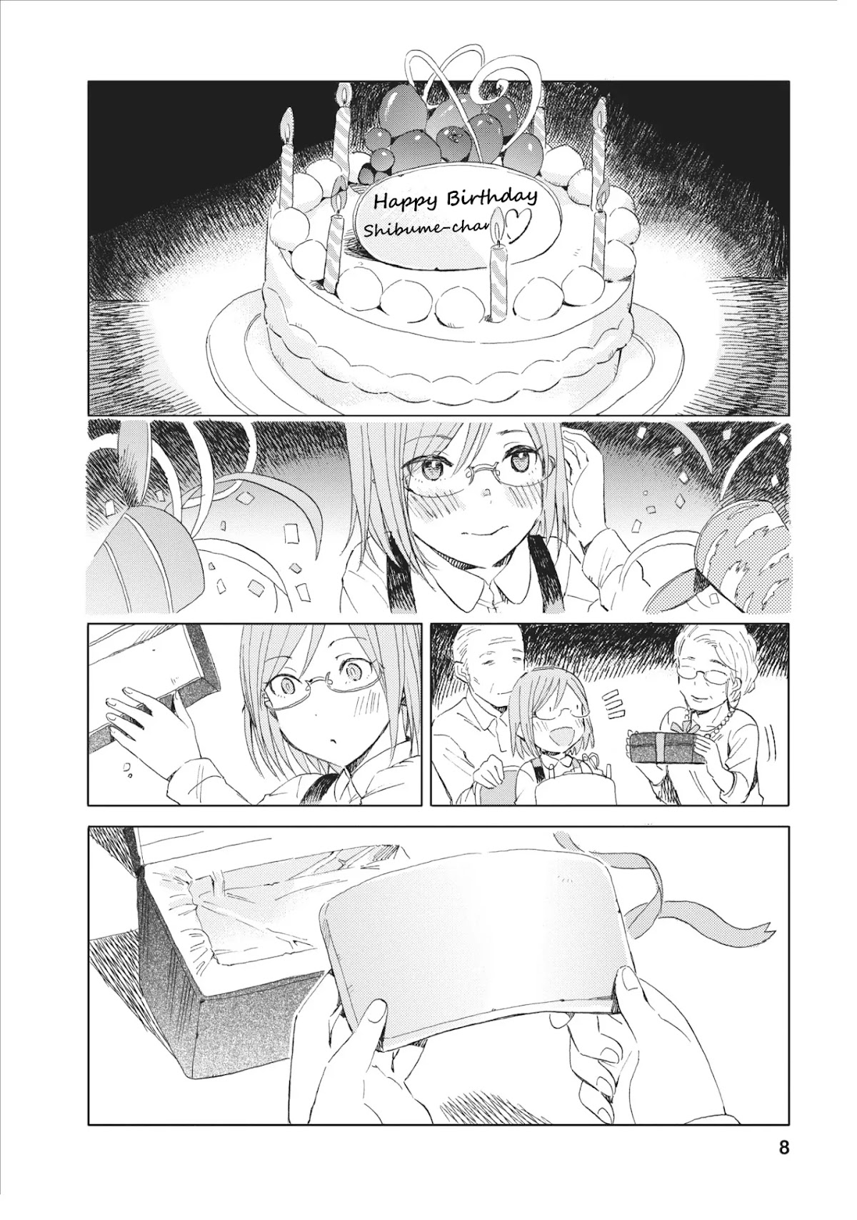 Joshi Kausei Chapter 12 page 8 - Chapter 12: The High School Girl and the Barrette