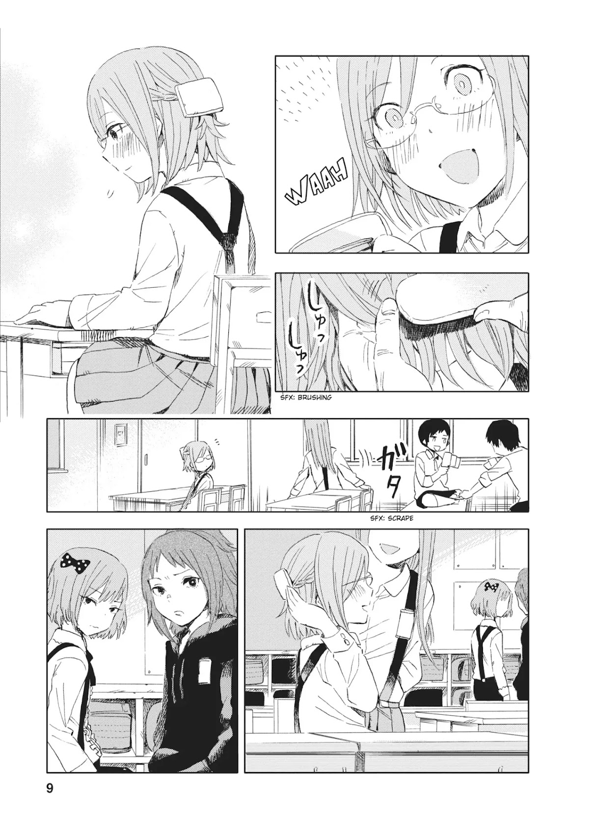 Joshi Kausei Chapter 12 page 9 - Chapter 12: The High School Girl and the Barrette