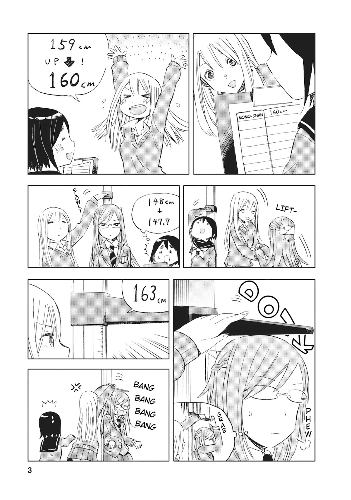 Joshi Kausei Chapter 13 page 3 - Chapter 13: The High School Girl and the Body Measurement