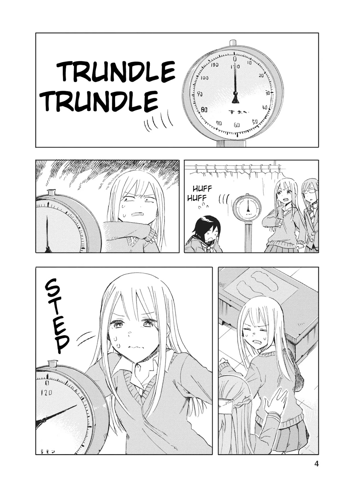Joshi Kausei Chapter 13 page 4 - Chapter 13: The High School Girl and the Body Measurement