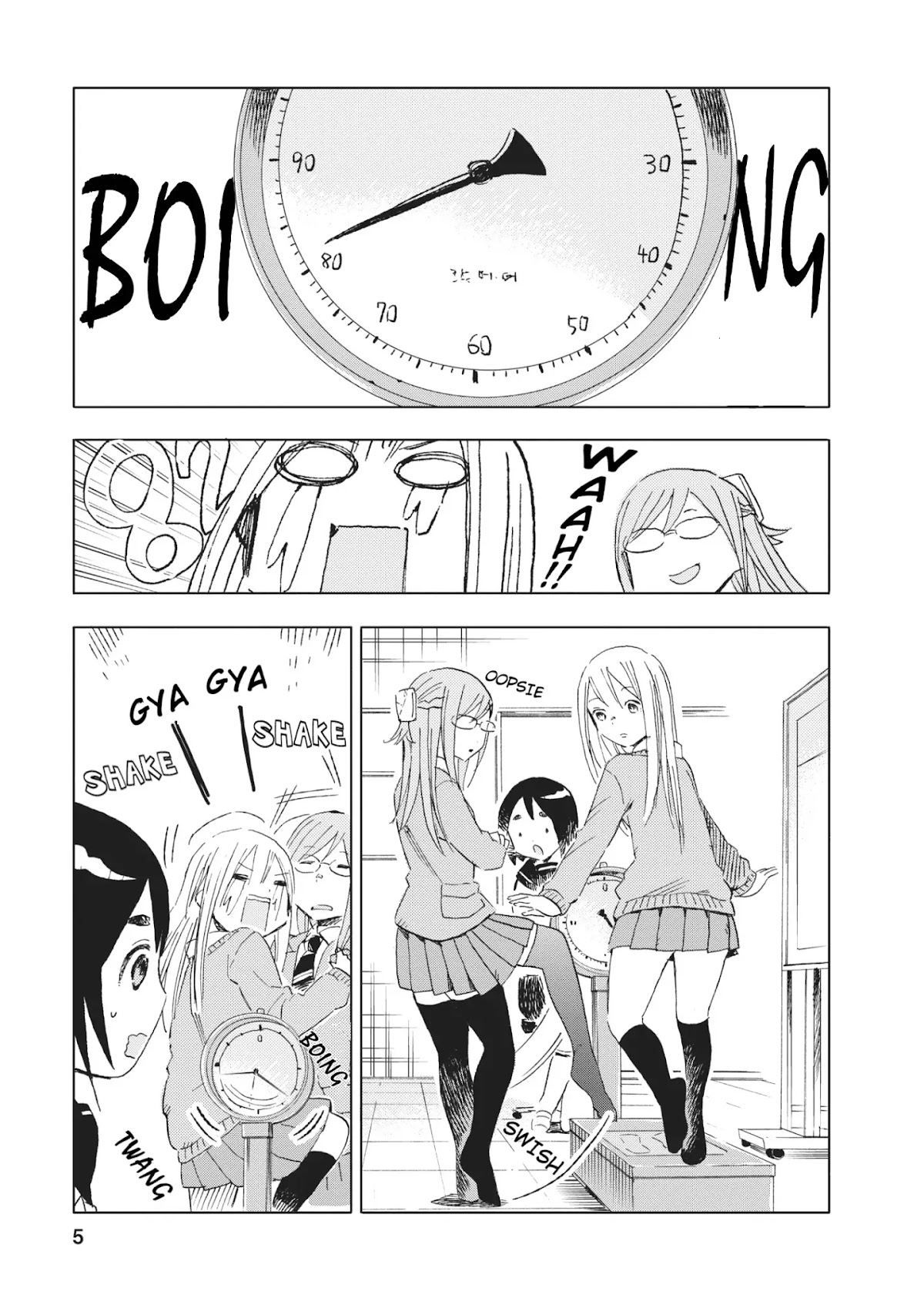Joshi Kausei Chapter 13 page 5 - Chapter 13: The High School Girl and the Body Measurement