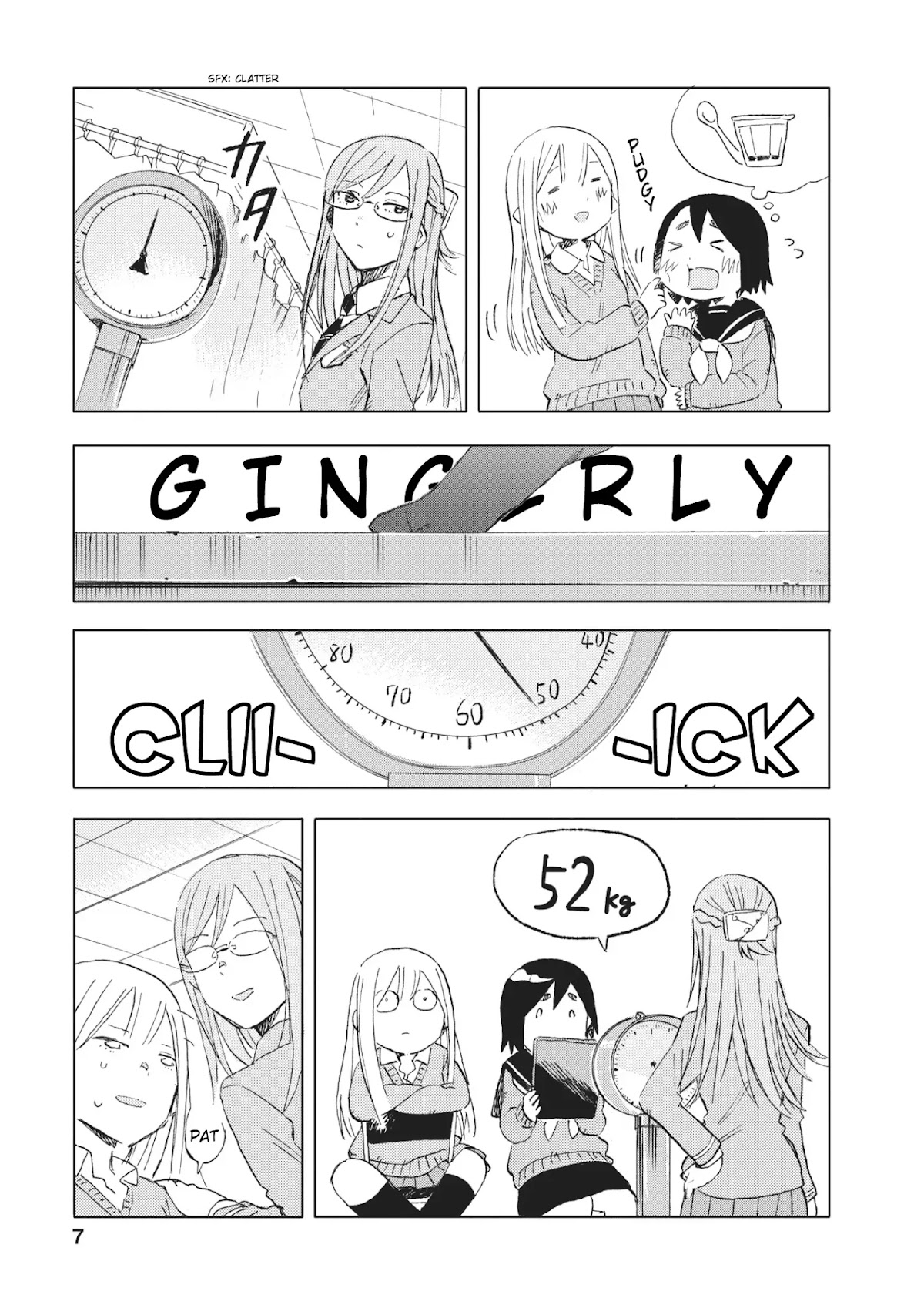 Joshi Kausei Chapter 13 page 7 - Chapter 13: The High School Girl and the Body Measurement