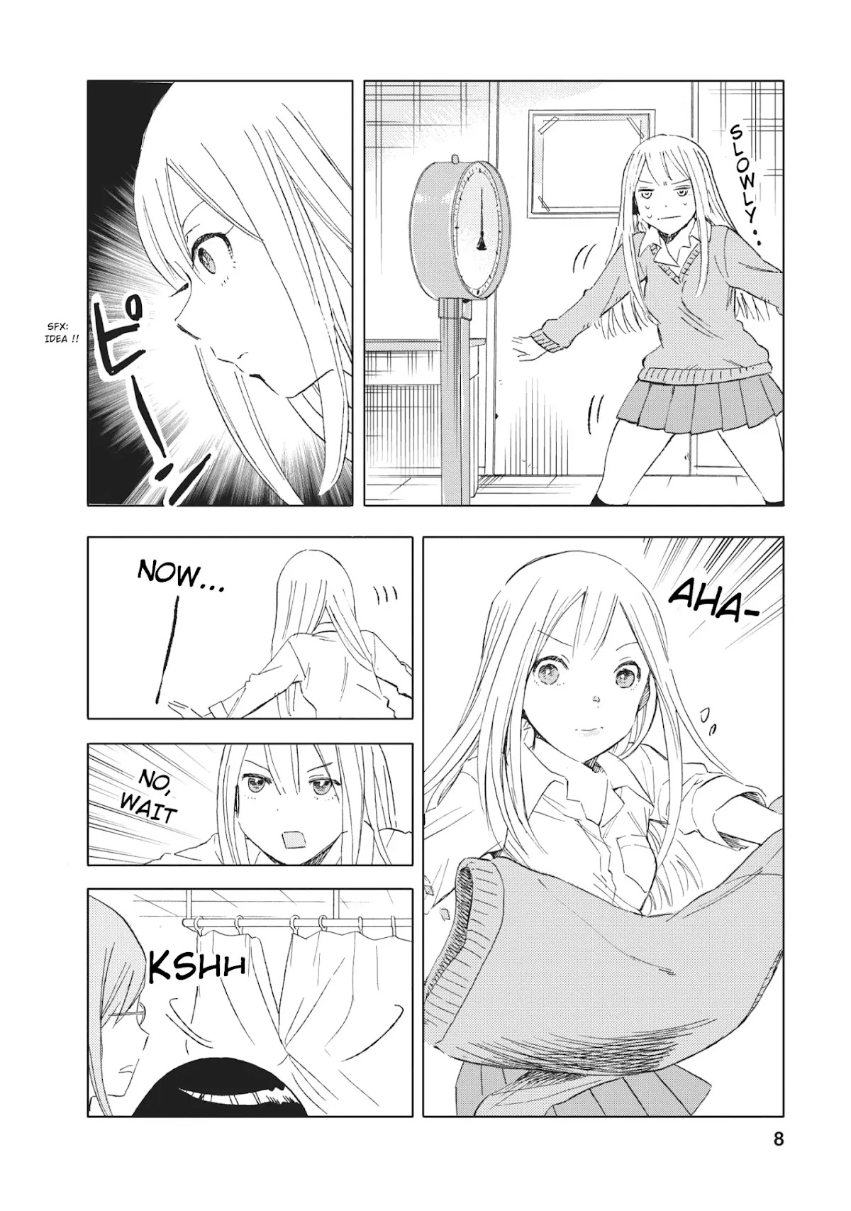 Joshi Kausei Chapter 13 page 8 - Chapter 13: The High School Girl and the Body Measurement