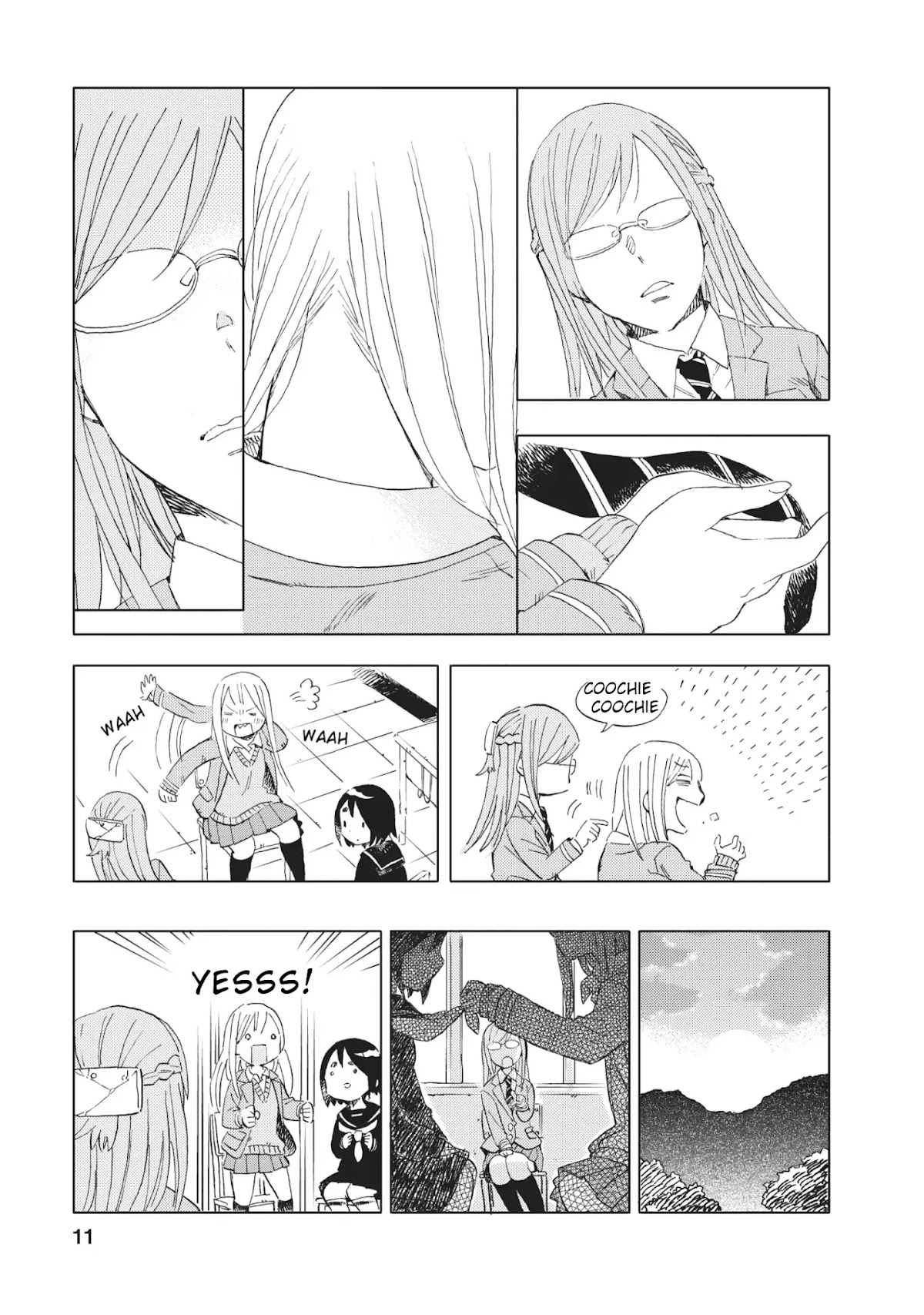 Joshi Kausei Chapter 15 page 11 - Chapter 15: The High School Girl and the Necktie
