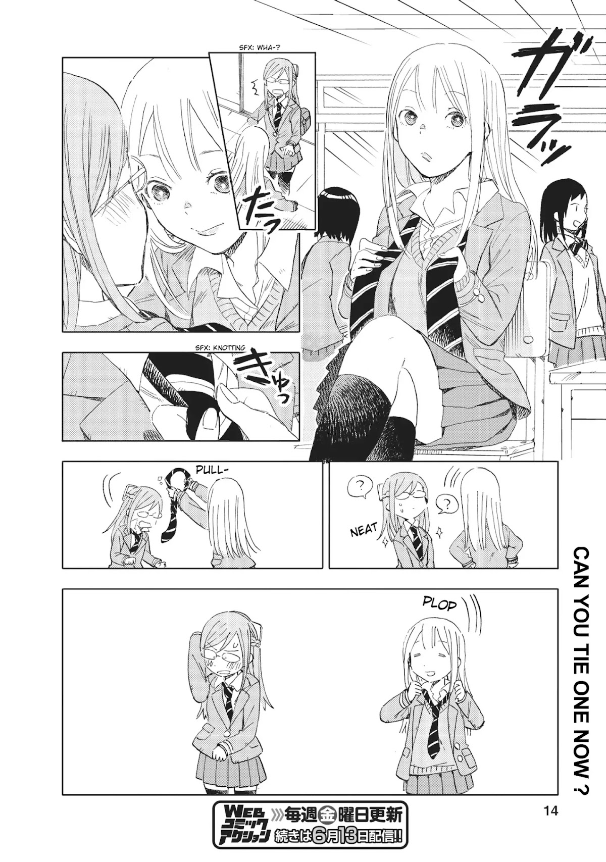 Joshi Kausei Chapter 15 page 14 - Chapter 15: The High School Girl and the Necktie
