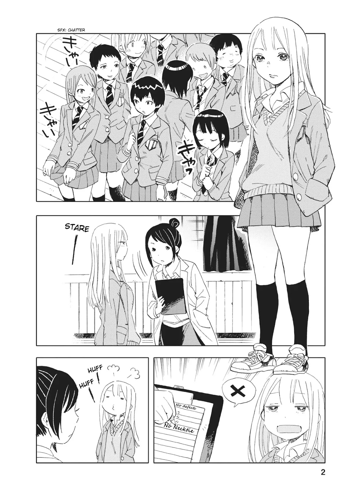 Joshi Kausei Chapter 15 page 2 - Chapter 15: The High School Girl and the Necktie
