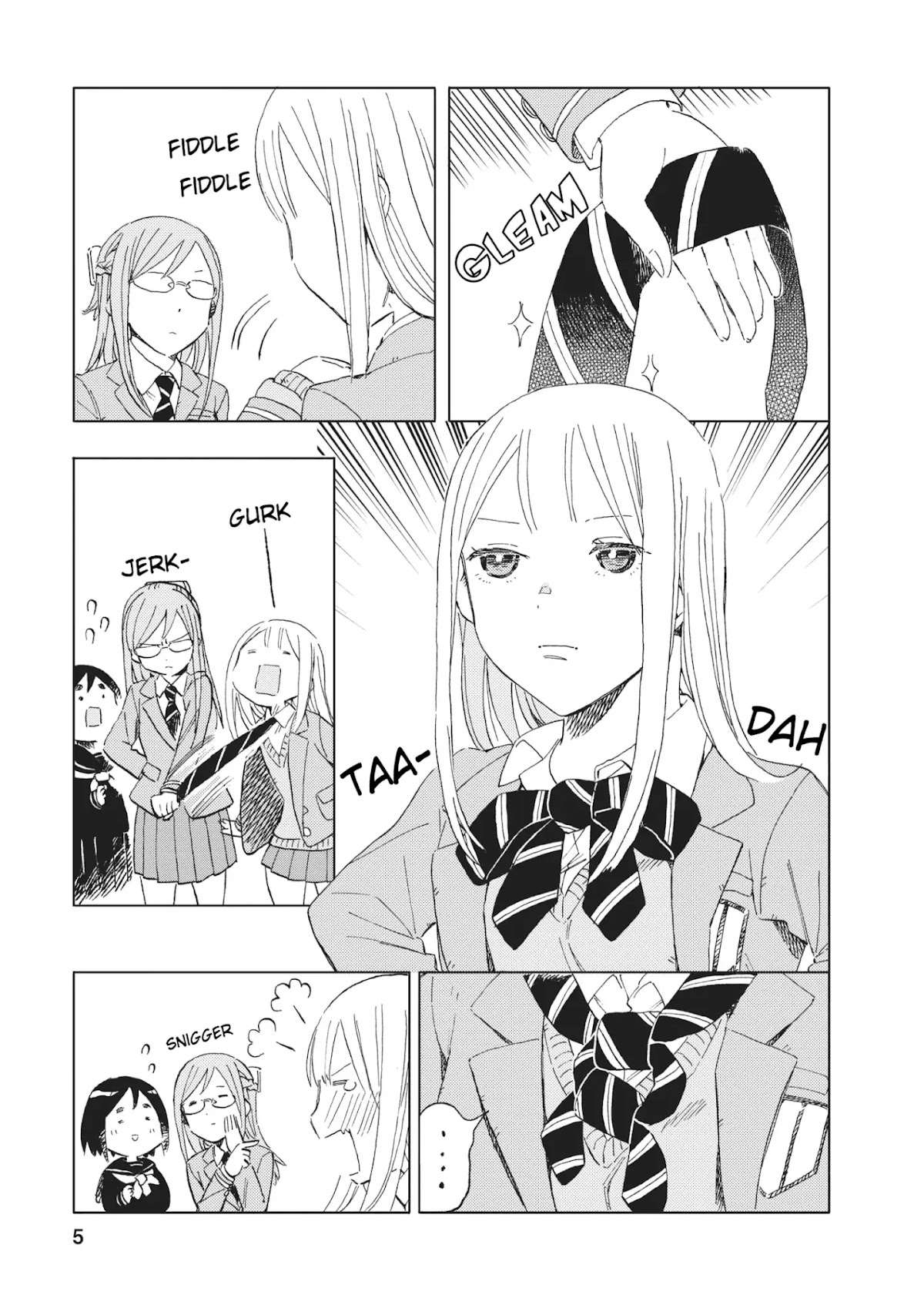 Joshi Kausei Chapter 15 page 5 - Chapter 15: The High School Girl and the Necktie