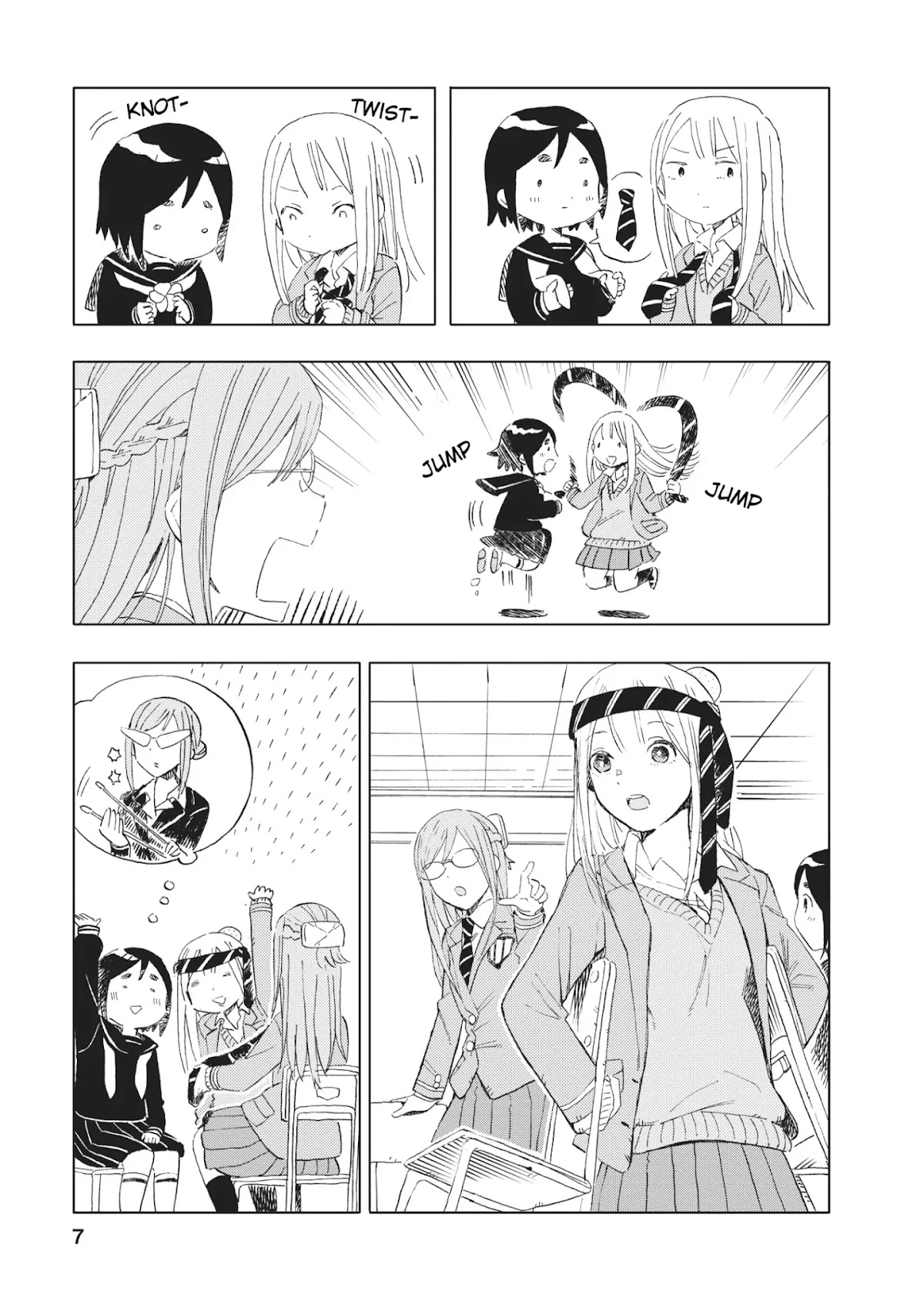 Joshi Kausei Chapter 15 page 7 - Chapter 15: The High School Girl and the Necktie