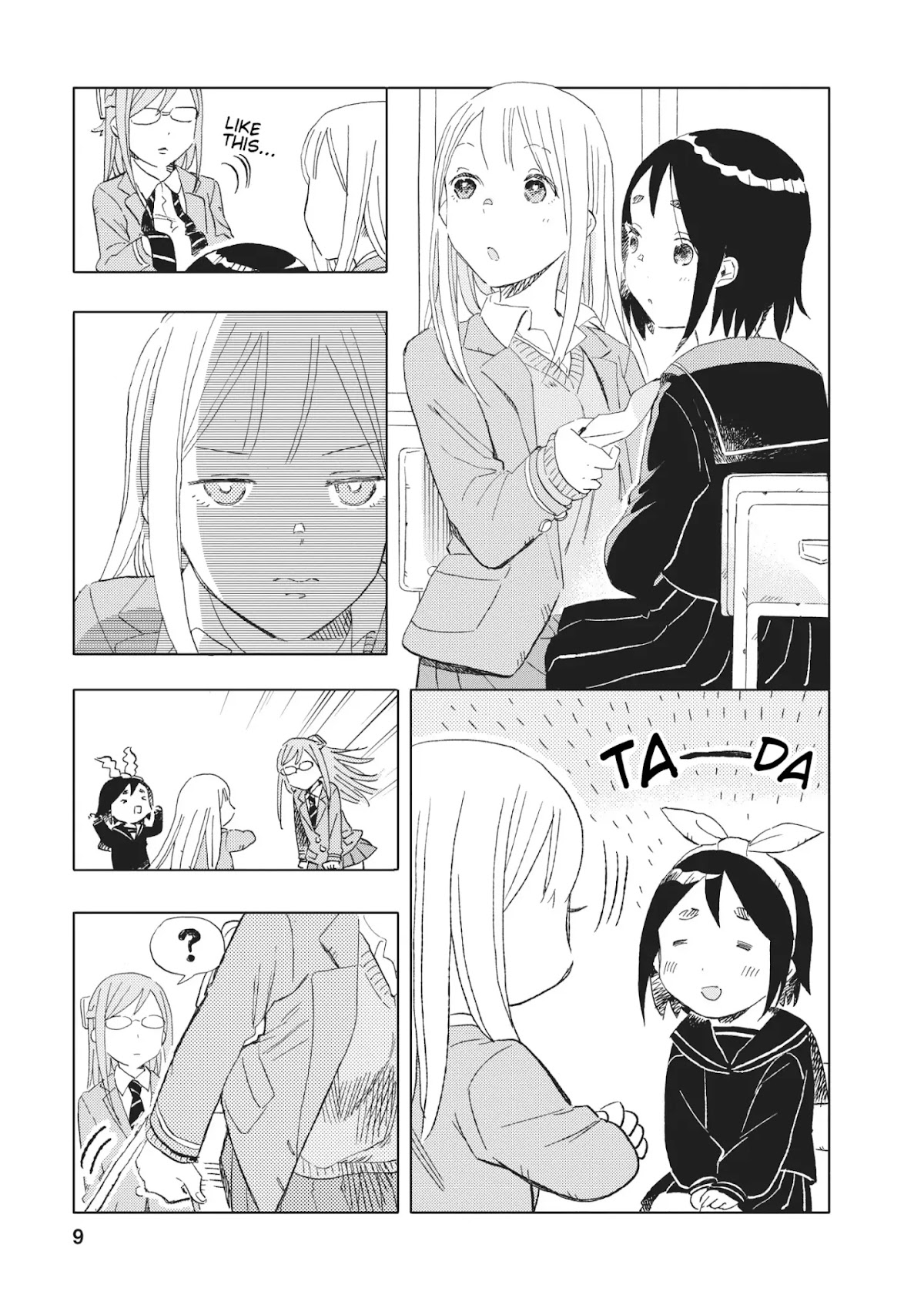 Joshi Kausei Chapter 15 page 9 - Chapter 15: The High School Girl and the Necktie