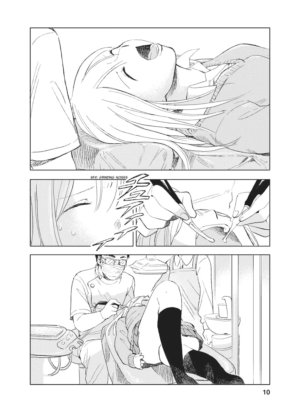 Joshi Kausei Chapter 17 page 10 - Chapter 17: The High School Girl and the Dentist