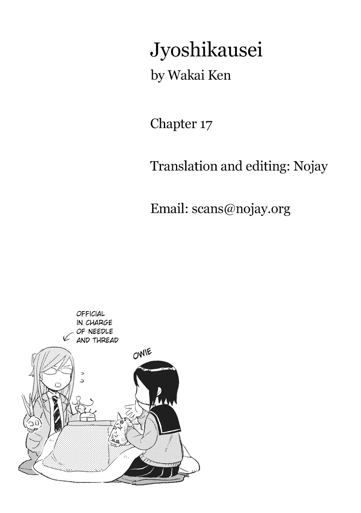 Joshi Kausei Chapter 17 page 15 - Chapter 17: The High School Girl and the Dentist