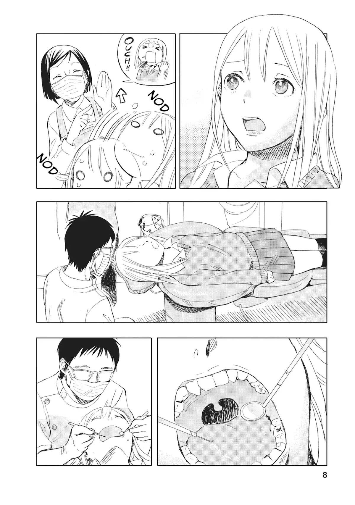 Joshi Kausei Chapter 17 page 8 - Chapter 17: The High School Girl and the Dentist