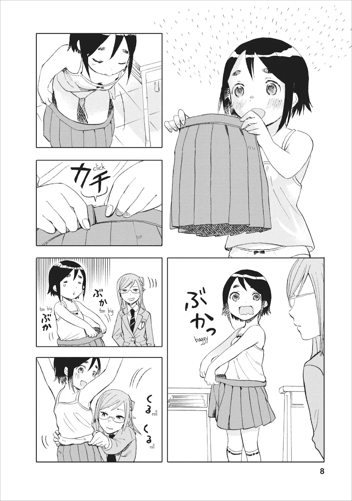 Joshi Kausei Chapter 18 page 8 - Chapter 18: The High School Girl and Changing Clothes
