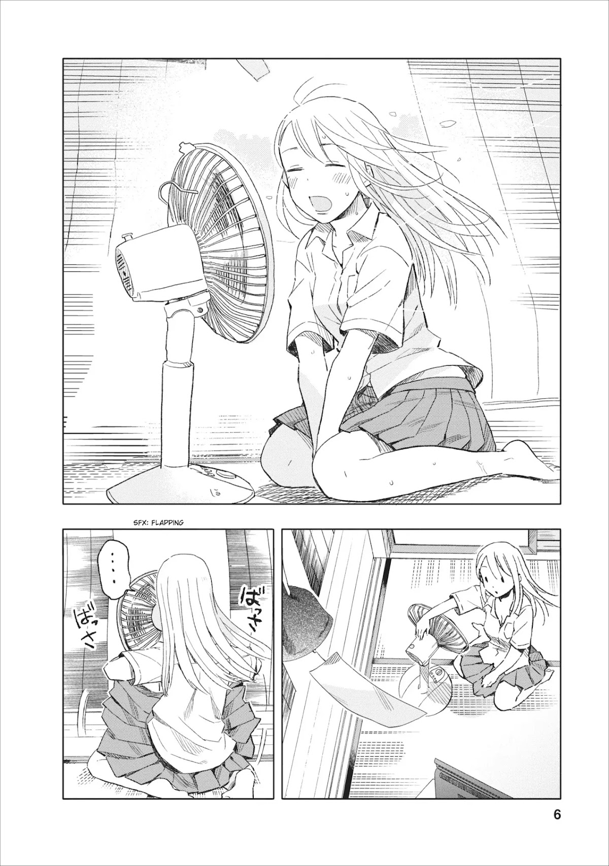 Joshi Kausei Chapter 2 page 6 - Chapter 2: The High School Girl and the Electric Fan
