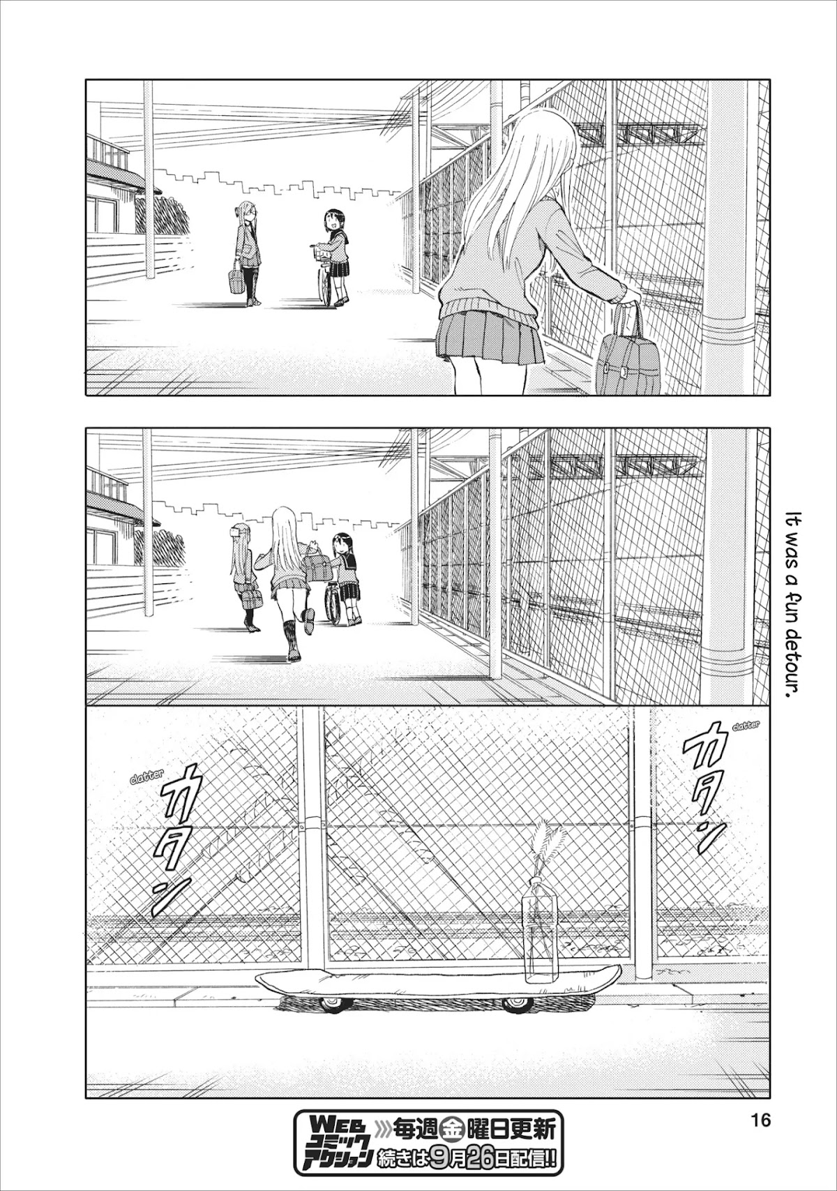 Joshi Kausei Chapter 20 page 15 - Chapter 20: The High School Girl and Skateboarding