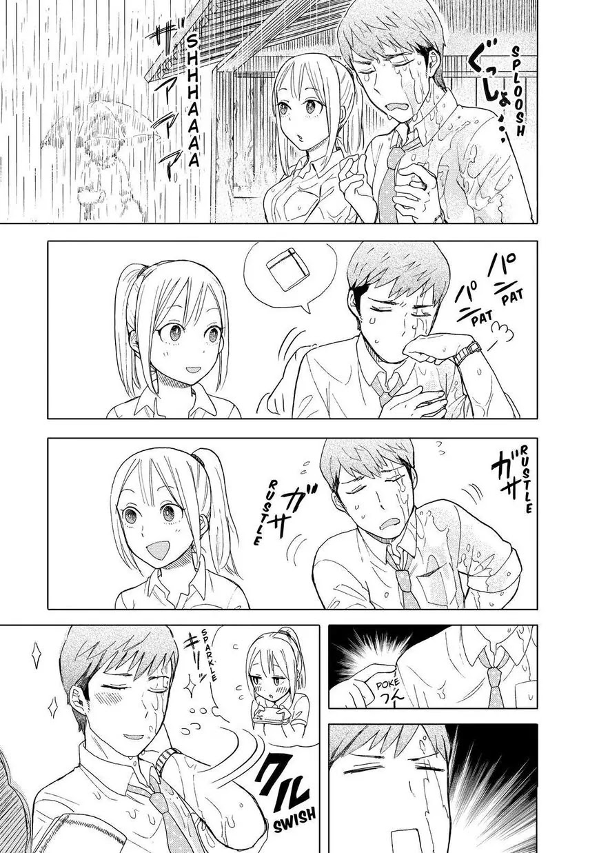 Joshi Kausei Chapter 36 page 15 - Chapter 36: The Girl and the Rain Shelter