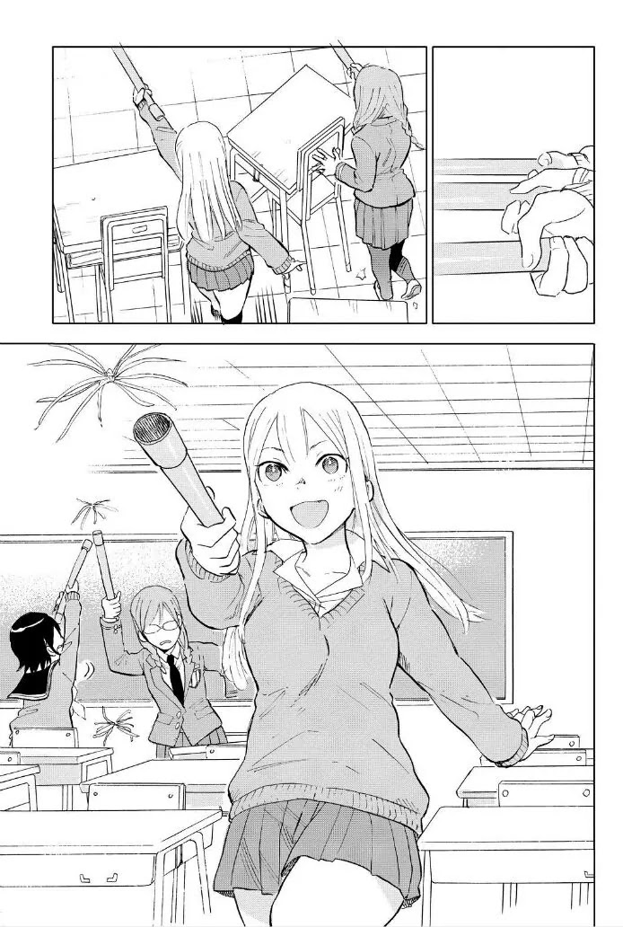 Joshi Kausei Chapter 47 page 11 - Chapter 47: The Girl and the Static Electricity
