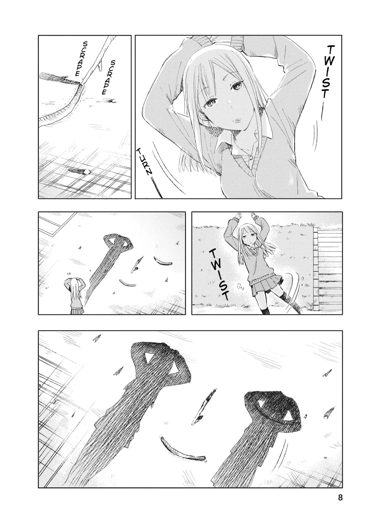 Joshi Kausei Chapter 9 page 8 - Chapter 9: The High School Girl and the Shadow Play