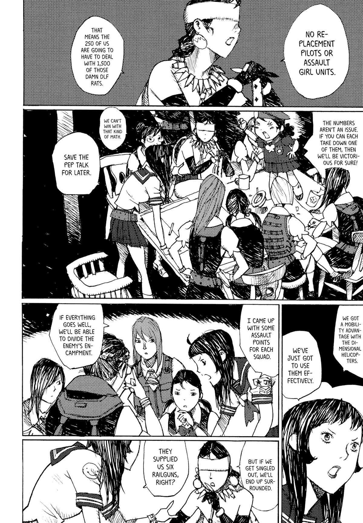 Joshi Kouhei Chapter 20 page 7 - Chapter 20: The Plan to Capture Encampment 666 07