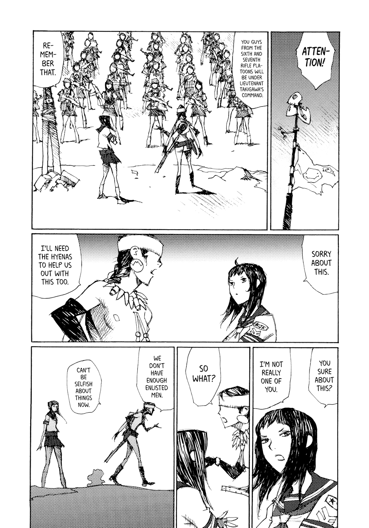 Joshi Kouhei Chapter 20 page 9 - Chapter 20: The Plan to Capture Encampment 666 07