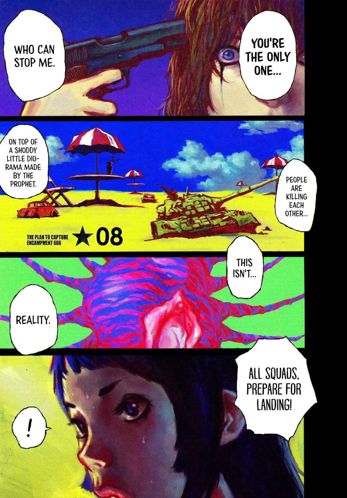 Joshi Kouhei Chapter 21 page 1 - Chapter 21: The Plan to Capture Encampment 666 08