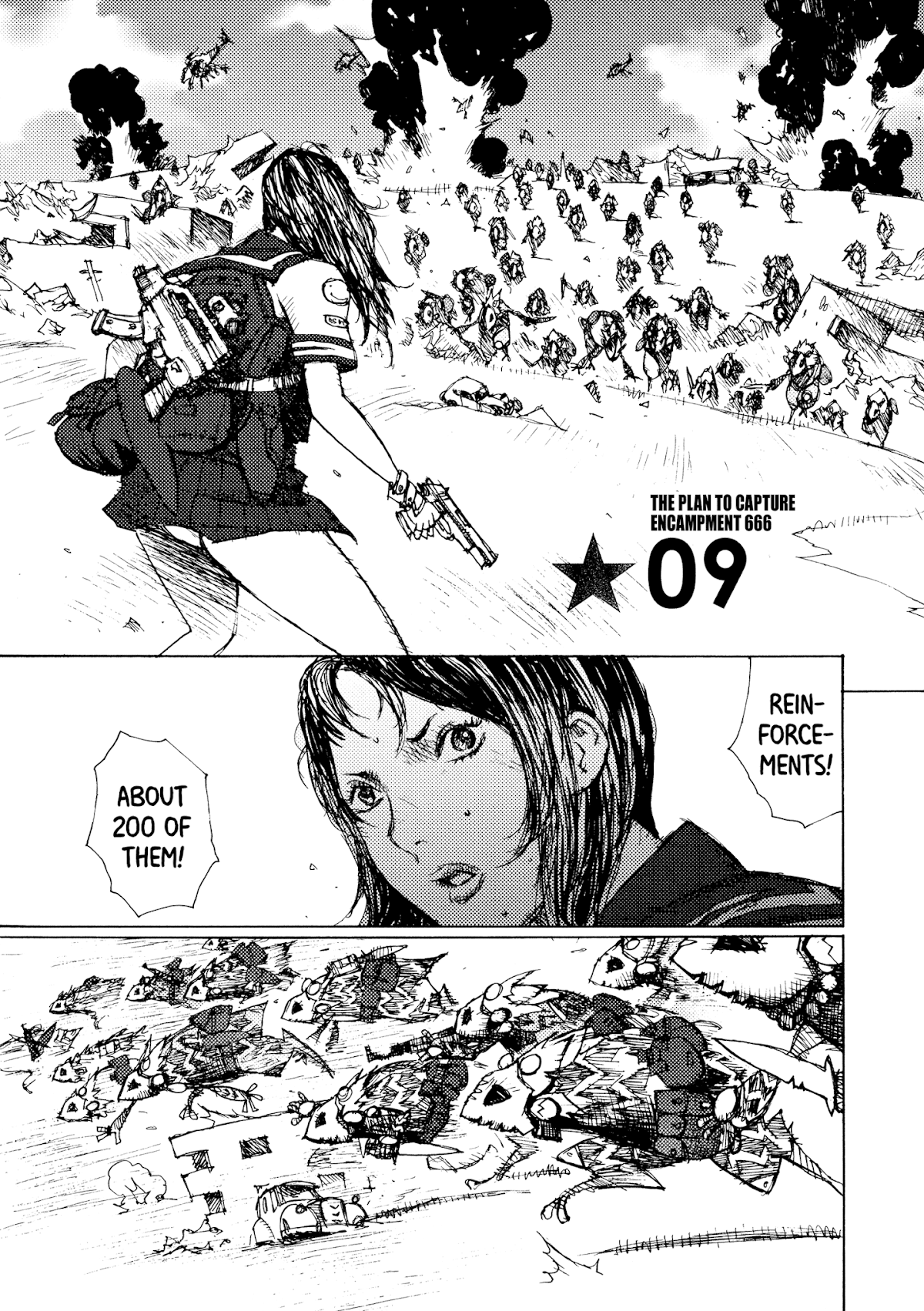 Joshi Kouhei Chapter 22 page 1 - Chapter 22: The Plan to Capture Encampment 666 09