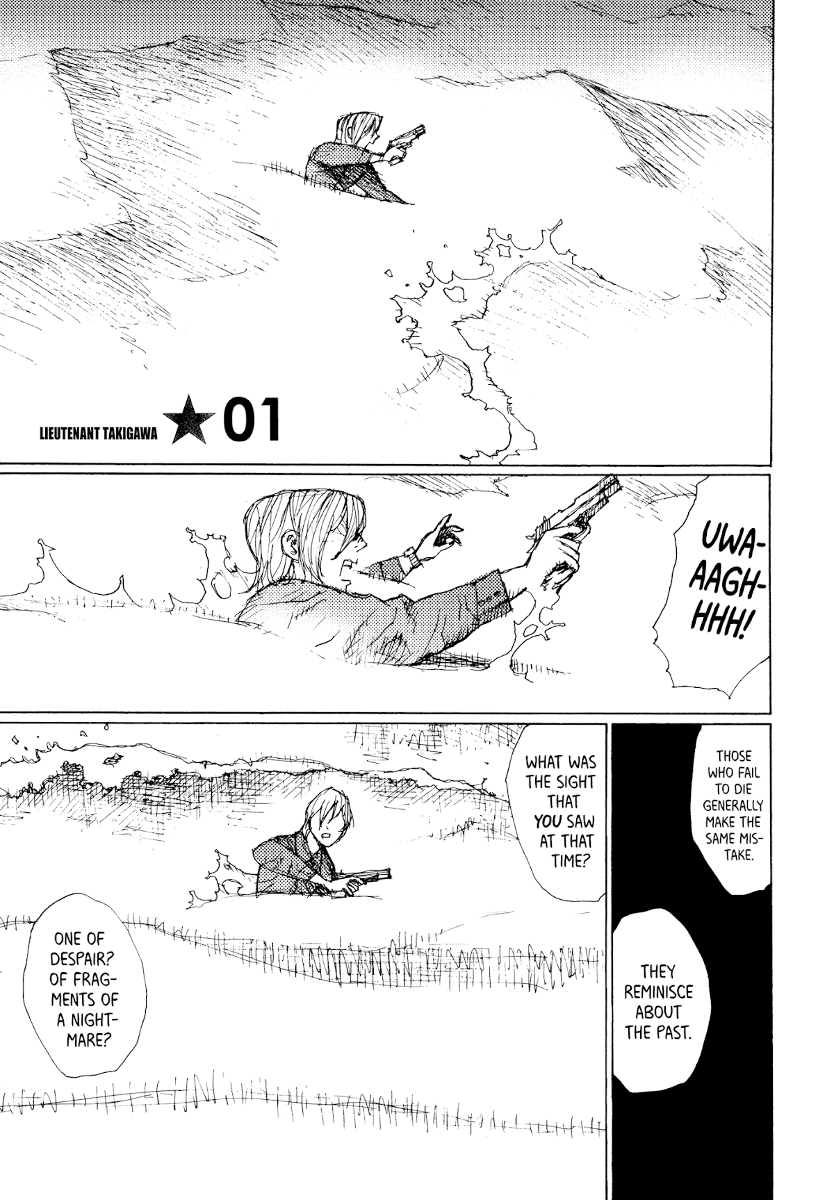 Joshi Kouhei Chapter 24 page 1 - Chapter 24: Lieutenant Takigawa 01