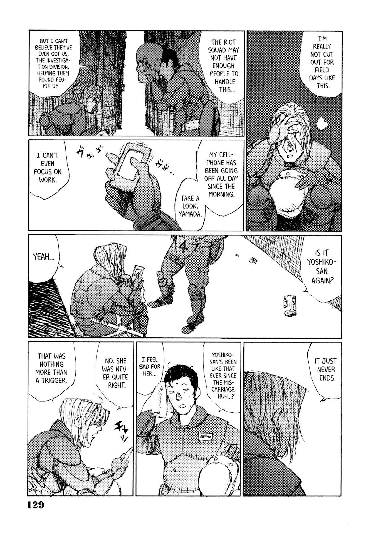 Joshi Kouhei Chapter 24 page 13 - Chapter 24: Lieutenant Takigawa 01