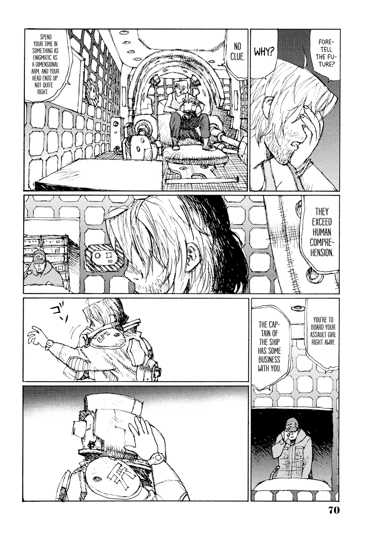 Joshi Kouhei Chapter 28 page 10 - Chapter 28: Dimensional Floating Battleship 01