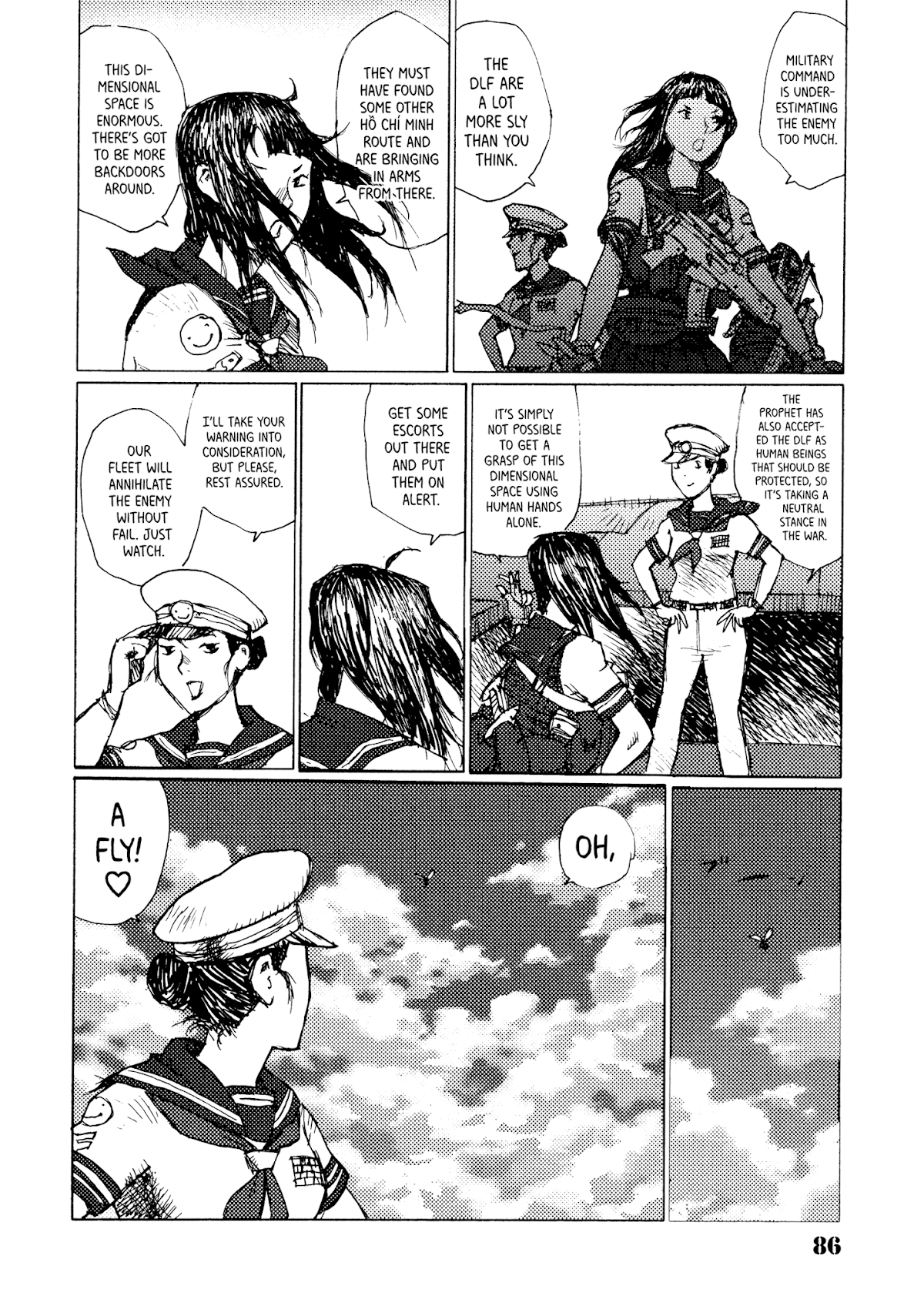 Joshi Kouhei Chapter 28 page 25 - Chapter 28: Dimensional Floating Battleship 01