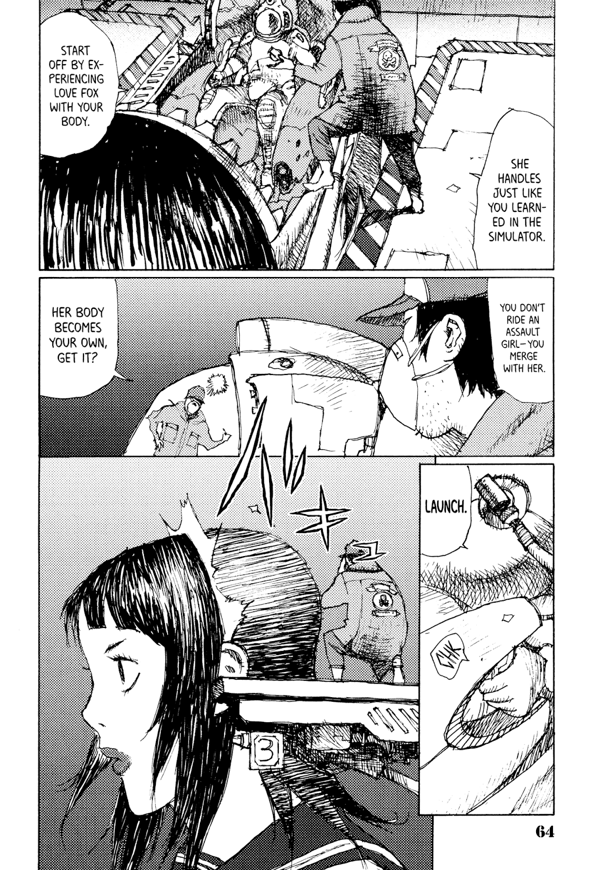 Joshi Kouhei Chapter 28 page 4 - Chapter 28: Dimensional Floating Battleship 01