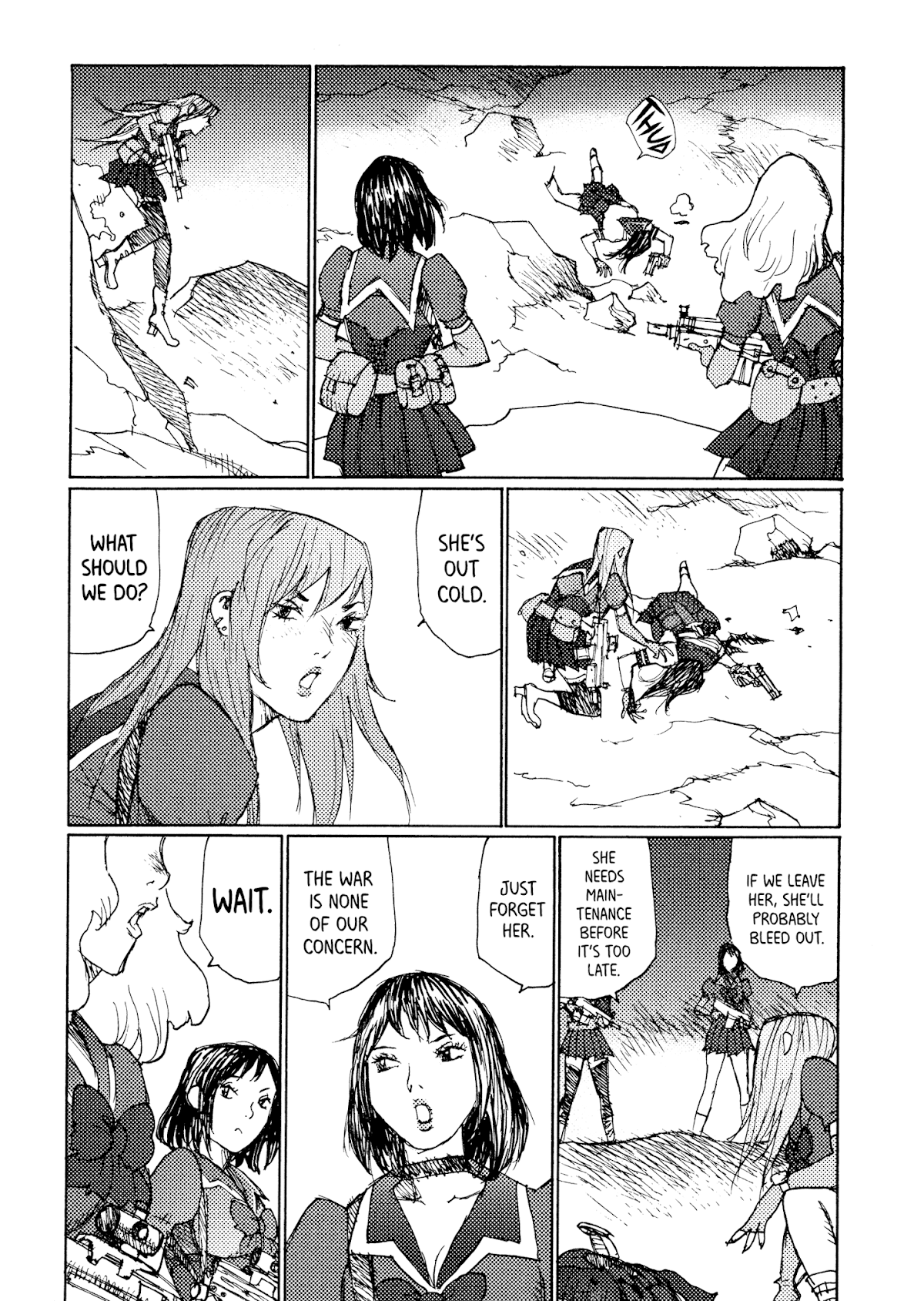 Joshi Kouhei Chapter 30 page 10 - Chapter 30: The Mercenaries' Afternoon 01